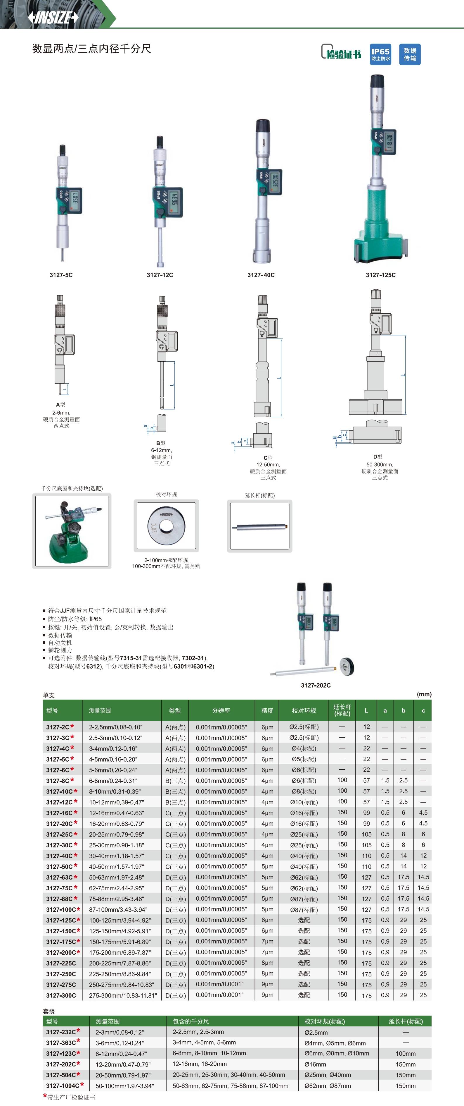 数显内径千分尺