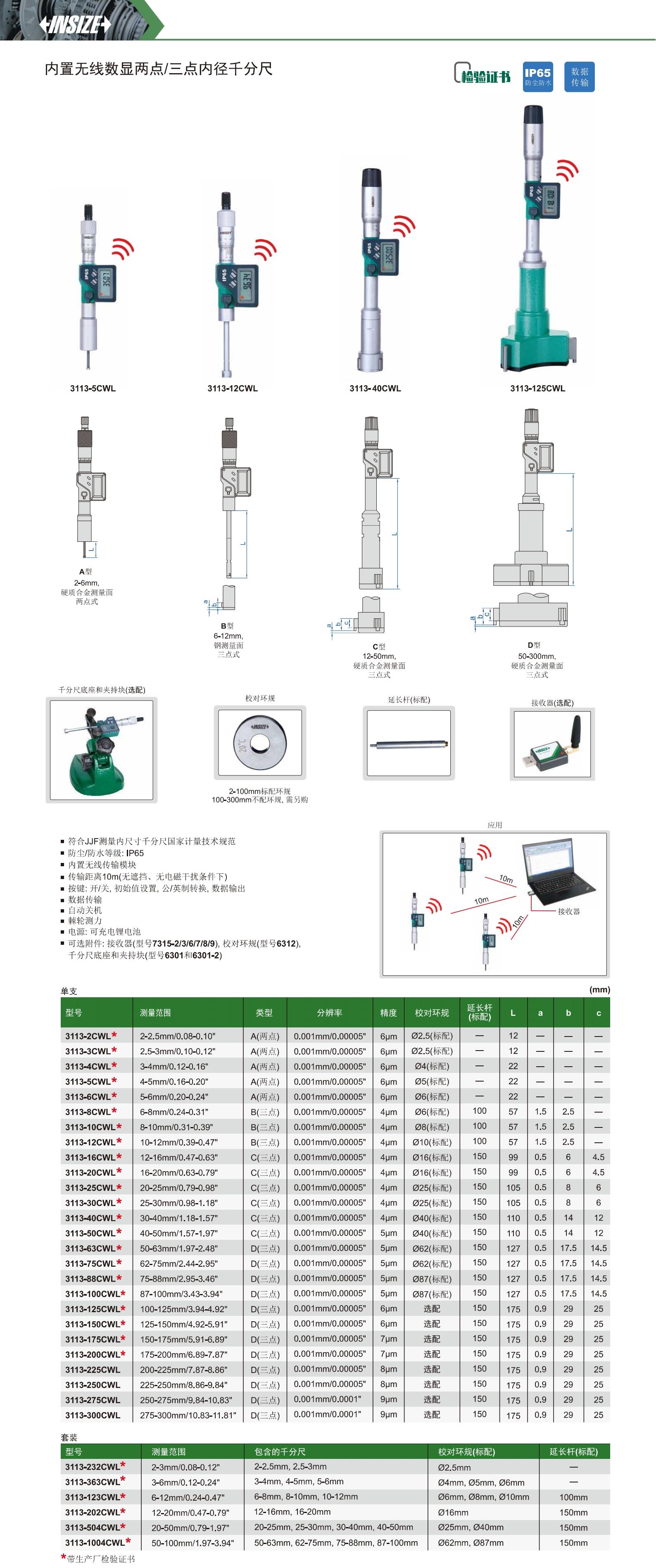 数显内径千分尺